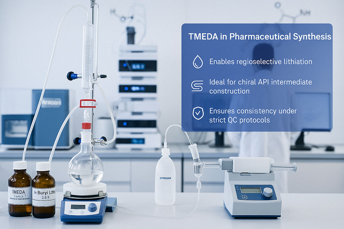 TMEDA in Pharmaceutical Synthesis