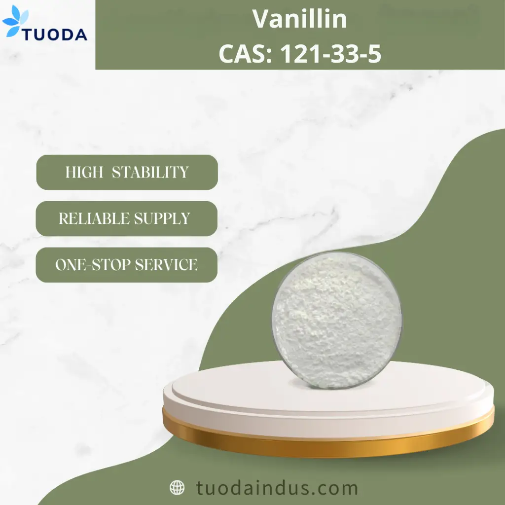 Vanillin CAS 121-33-5 powder
