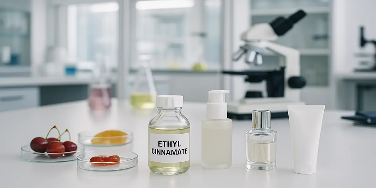 Fragrance ingredients with strawberry, cherry, vanilla and cinnamon