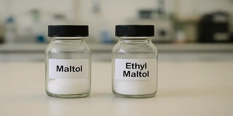 lab worker weighing fine chemical powder on scale